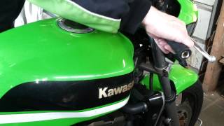 Kawasaki ZRX 1200R sound the best Muscle bike Wake up after winter sleep [upl. by Gillie706]