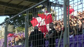 Újpest vs DVTK 2425  Ultras Diósgyőr II [upl. by Ijneb626]