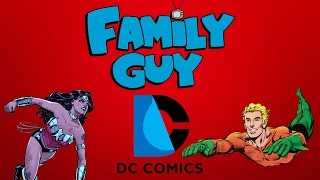 DC Comics References in Family Guy Pt 2 [upl. by Anilef218]