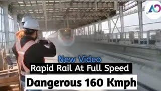 Rapid Rail Full Speed।Delhi Meerut Rrts delhimeerutrrts [upl. by Simaj313]