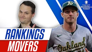 Rankings RISERS amp FALLERS Are Home Runs Down in Baseball  Fantasy Baseball Advice [upl. by Balliett116]