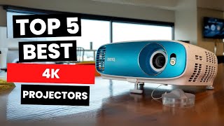 Top 5 Best 4k Projectors 2024 [upl. by Britte]