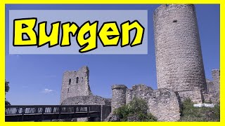 Der Aufbau einer mittelalterlichen Burg [upl. by Dorreg]