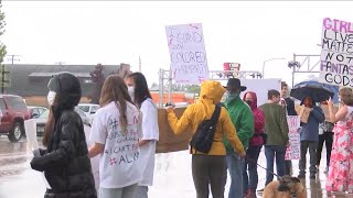 Large crowd gathers for Black Lives Matter protest in Kalispell [upl. by Barbabra]