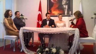 Ceren amp Emre Nikah Töreni [upl. by Adhamh]