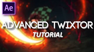 Advanced Smooth Twixtor  After Effects AMV Tutorial [upl. by Eelesor]