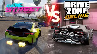 CarX Street  Drive Zone Online VS CarX Street🔥 😈 Max Graphics [upl. by Yelrebmik]