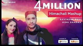 Himachali Mashup 2021 15 SONGS 1 BEAT  Ravinder Ravi  Heena Sharma  Aitbaar  AD Digital [upl. by Hgeilyak]