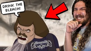 FUNNY Moments in Metalocalypse  Adult Swim Reaction [upl. by Ayinat]