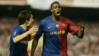 Touré Yayas goals for FC Barcelona [upl. by Derwon]