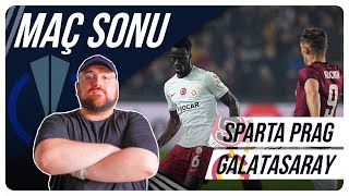 Sparta Prag  Galatasaray  Maç Sonu Değerlendirmesi [upl. by Cyb]