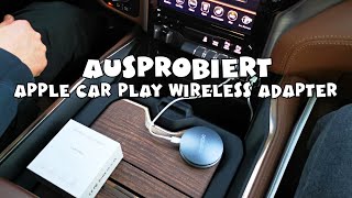 CARABC Wireless CarPlay Adapter für werkseitiges CarPlay [upl. by Enaols935]