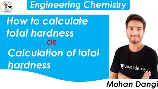 Calculation of Total Hardness  Total Hardness  Total Hardness of water  Engineering chemistry [upl. by Mellicent]