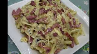 pate carbonara recette italienne super délicieux [upl. by Flemming]