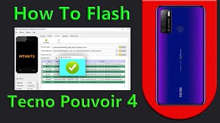 How To Flash Tecno Pouvoir 4 LC7 Stock Firmware Install Dead Boot Repair With Free Tool [upl. by Nodle]