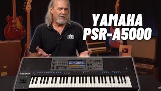 Yamaha PSRA5000 Keyboard  Best Arranger For World Music [upl. by Ragland]