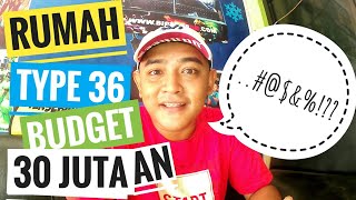 RUMAH TYPE 36 DENGAN BUDGET 30 JUTAAN [upl. by Odnamra]