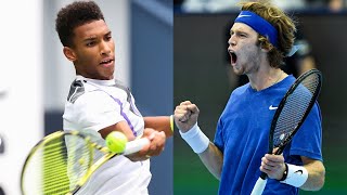 Master de lesiones ¿Alcaraz es mejor que Rafa a los 21 Final de Madrid Rublev vs AugerAliassime [upl. by Abana]