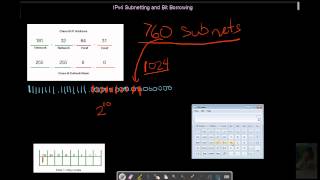 4  Subnetting and Bit Borrowing for Hosts and Subnets [upl. by Adabelle]