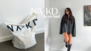 NAKD SPRING SUMMER TRY ON HAUL 2024  aesthetic amp minimal outfits [upl. by Aelsel]