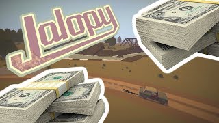 Jalopy Gameplay 2  Making Loads of Money With Contraband [upl. by Rustie]