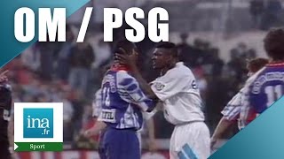 OM  PSG 1993 Match sous tension  Archive INA [upl. by Yehudit]