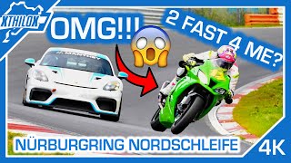 Rideezy IS INSANE You have to see this BIKER flying through the NÜRBURGRING NORDSCHLEIFE BTG 4K [upl. by Ahsitul]