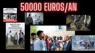 Le coût dun mineur migrant isolé est estimé à environ 50000€ par an  rappel vidéo de 2023 [upl. by Wyck]