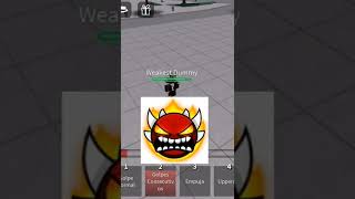 Roblox jugando Strongest battlegrounds siendo un extreme demon [upl. by Hach80]