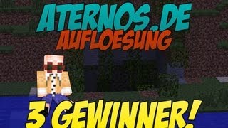 ATERNOSDE  Auflösung des Gewinnspiels  3 Gewinner [upl. by Macy]