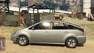 GTA V Next Gen PS4  Karin Dilettante Test Drive [upl. by Akym]