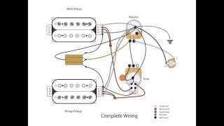 Dual Humbucker w 1 vol and 1 tone [upl. by Marks]