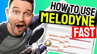 Melodyne Tutorial  How To Use Melodyne FAST [upl. by Bertram]