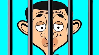 BEAN GOES TO JAIL  MR BEAN  WildBrain Kids [upl. by Nomzed]