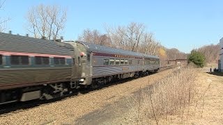 Amtrak Springfield Shuttle w Greenwich Private Cars [upl. by Wharton763]