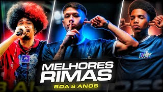 AS MELHORES RIMAS DA BDA 8 ANOS 🔥 [upl. by Oeram]