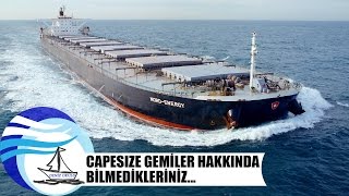 Capesize gemiler hakkında bilmedikleriniz [upl. by Nwahsar]