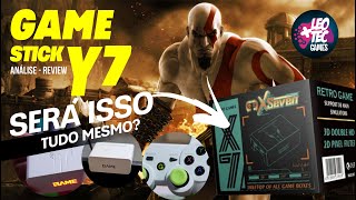 🕹️GAME STICK Y7 o mais 🚀POTENTE do momento VAMOS CONFERIR  análise  review XSEVEN [upl. by Philcox819]