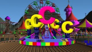 ABC Alphabet Carousel 1  Baby Magic ABC HD  Learn the English ABC Alphabet For kid [upl. by Avigdor]