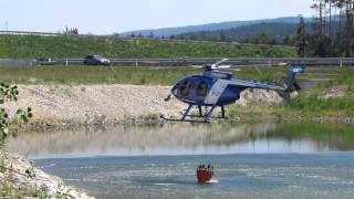 Hughes  McDonnell Douglas MD 369500E MD 530F helicopters  HAMSI OMMDM R 502 R 503 [upl. by Charisse]