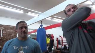 NEW BOXING STAR AT GOOSSEN GYM IAGO KILADZE EsNews Boxing [upl. by Accebar]