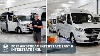 Airstream Interstate 24GT amp 24GL Walkthrough [upl. by Ativahs]