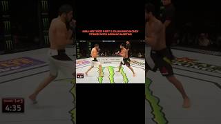 MMA Mistakes Islam Makhachev Strikes With Adriano Martins Part 2 mma boxing ufc wrestling [upl. by Kent670]