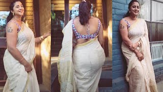 Kaniha Photoshoot Making in Saree  Kaniha Latest Movie  Kaniha Serial Hot  Kaniha Family Edit HD [upl. by Fleur]