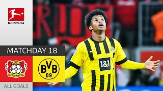 Adeyemi´s First Goal Gets Win For BVB  Leverkusen  Borussia Dortmund 02  Highlights  Bundesliga [upl. by Nelsen]