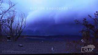 02132024 Rapid City SD  Rare February Gust Front Timelapse [upl. by Fania]