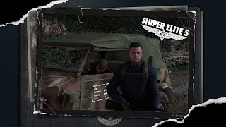 Sniper Elite 5 2 Misja 1 22  Mamut Radar  w Daniowy [upl. by Dearman]