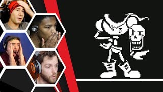 Lets Players Reaction To Killing Papyrus  Undertale Genocide [upl. by Banyaz]