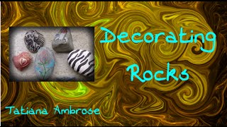 DIY Decorate Rocks Painted Rocks Ideas Easy Craft with Rocks [upl. by Fogg457]