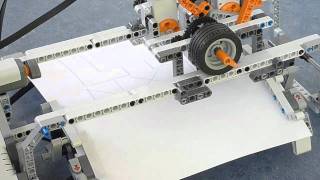 LEGO MINDSTORMS NXT 20 Plotter  Printer [upl. by Hna]